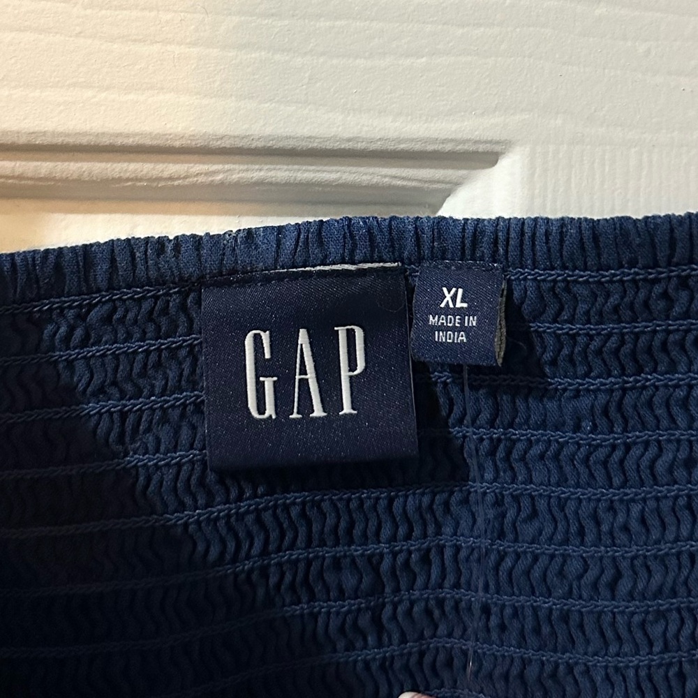 GAP Indigo Patchwork Maxi Dress - Picture 4 of 7